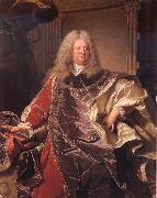 Hyacinthe Rigaud Count Philipp Ludwing Wenzel of Sinzendorf oil painting